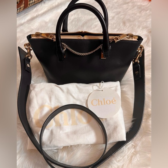 Chloe Crossbody Handbag pink/black in brand new condition comes with dustbag - Picture 2 of 8